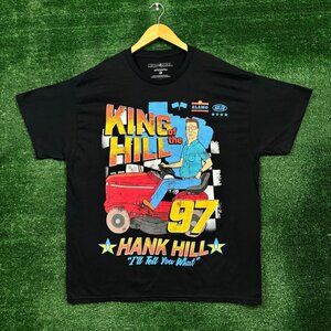 King of the Hill Hank Hill Racing Tshirt size extra large